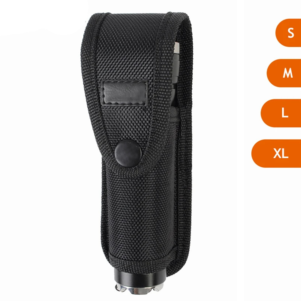 Outdoor Hunting Belt - 클립이 있는 전술 Molle 손전등 파우치