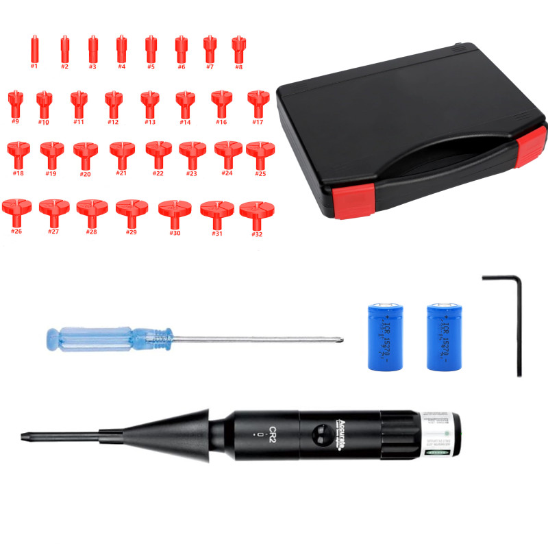 Laser Boresighter Kit - 녹색 적색 도트 레이저 보어 사이터