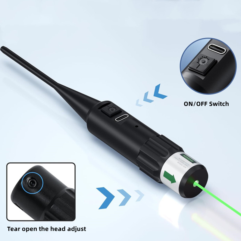 Laser Boresighter Kit - 적색 레이저 Boresighter 키트 64 어댑터