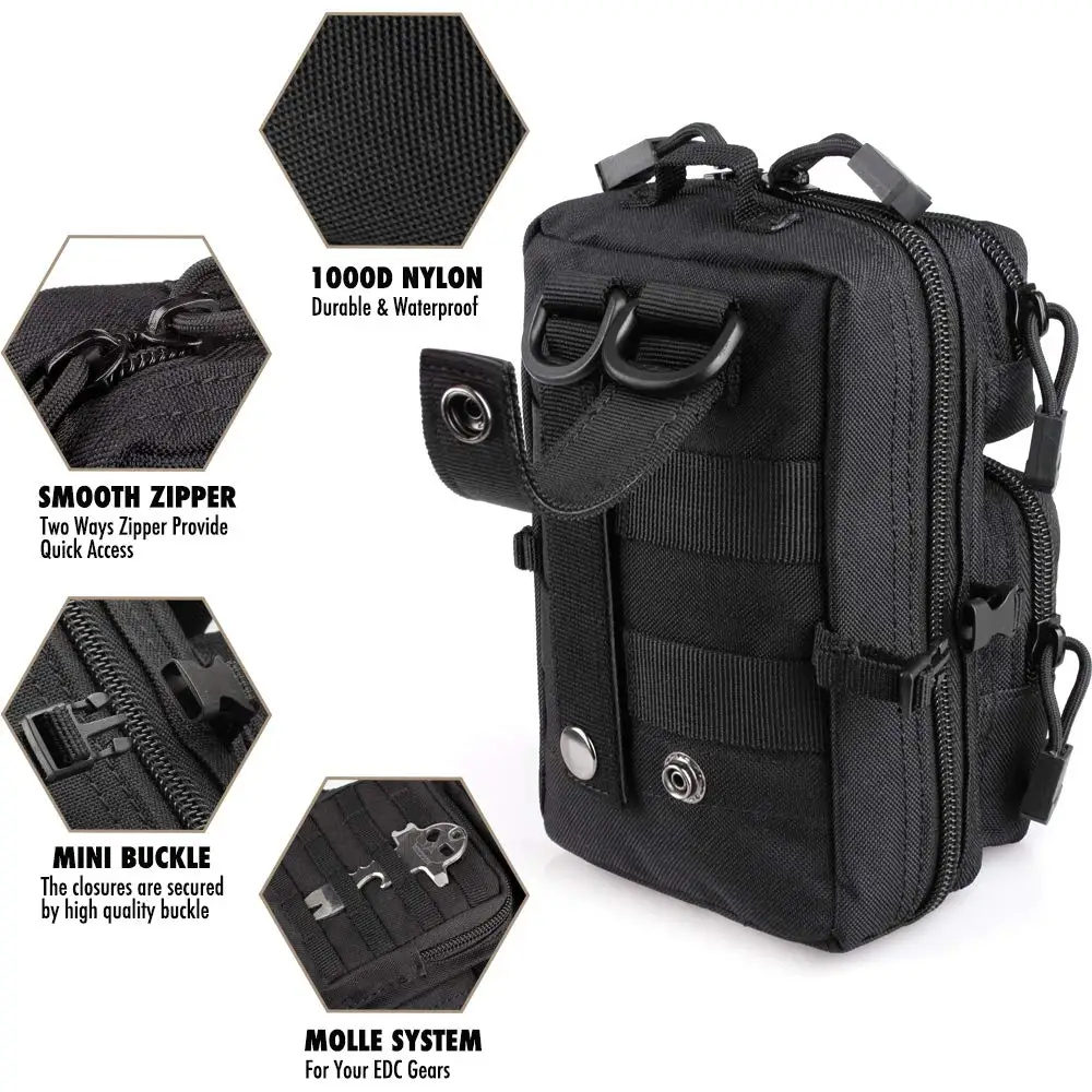 Outdoor Hunting Gear Storage - 미니 몰리 유틸리티 파우치, 야외 하이킹