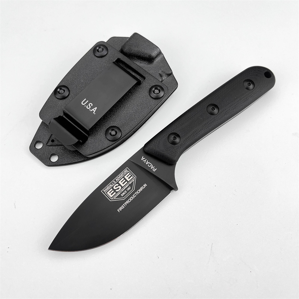 Outdoor Hunting Gifts - ESEE 고정날 서바이벌 나이프 휴대용 EDC