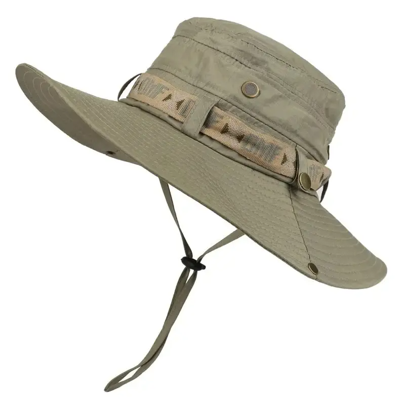 Hunting Outdoor Hats - 여름 남성 양동이 모자 야외 자외선