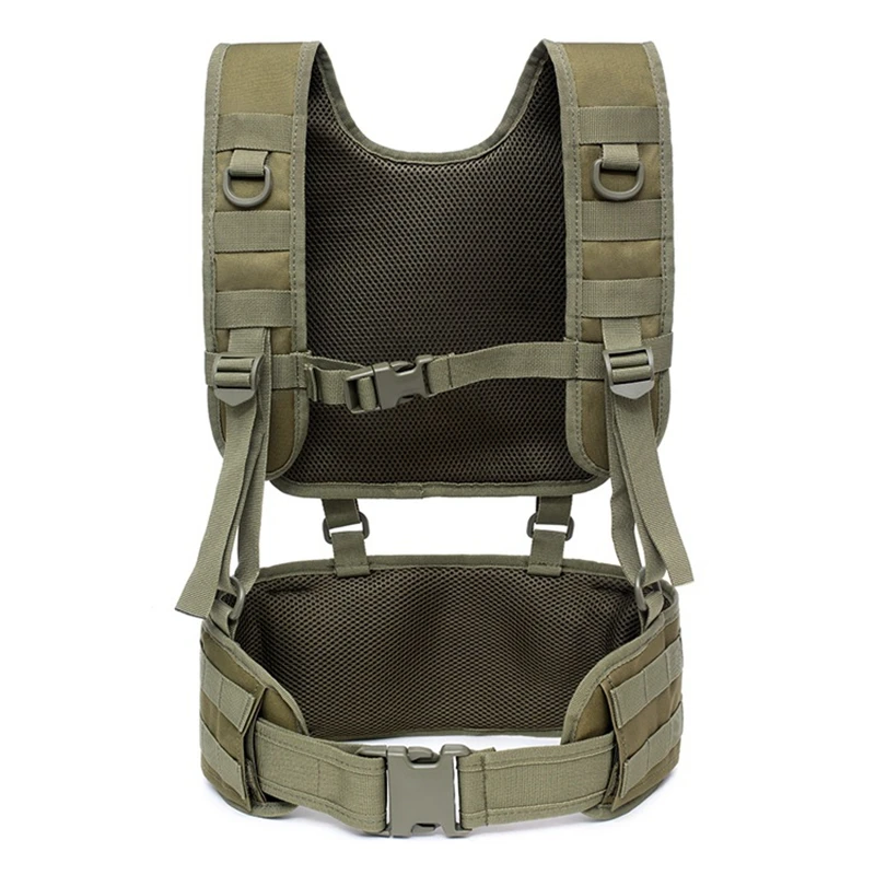 탈부착 가능한 전술 조끼 몰리 체스트 리그 에어소프트  - Outdoor Hunting Belt 리뷰 및 가격