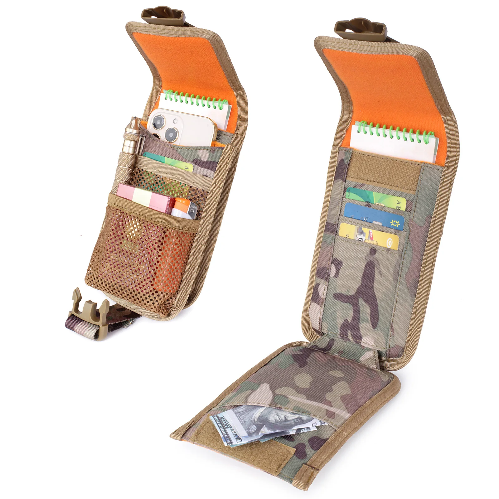 몰레 이중 레이어 휴대폰 가방 카드 홀더 나침반 지갑  - Hunting Outdoors Card 리뷰 및 가격