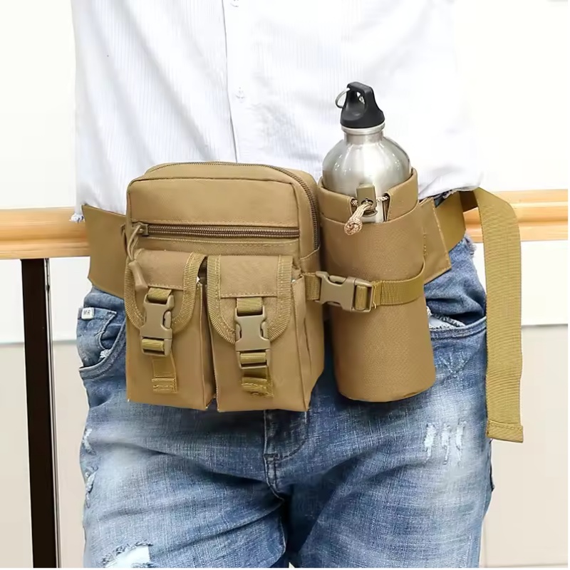 야외용 허리 가방 남성용 전술용 물병 방수 가방 위장  - Outdoor Hunting Bag 리뷰 및 가격