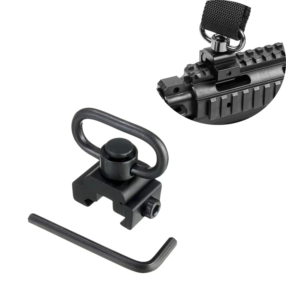 20mm 피카티니 레일 QD 슬링 스위블 마운트 어댑터 - Rifle Sling Swivel 리뷰 및 가격