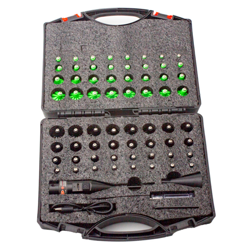    전술용 레드 그린 보어 사이트 키트(64개 어댑 - Laser Boresighter Kit 리뷰 및 가격