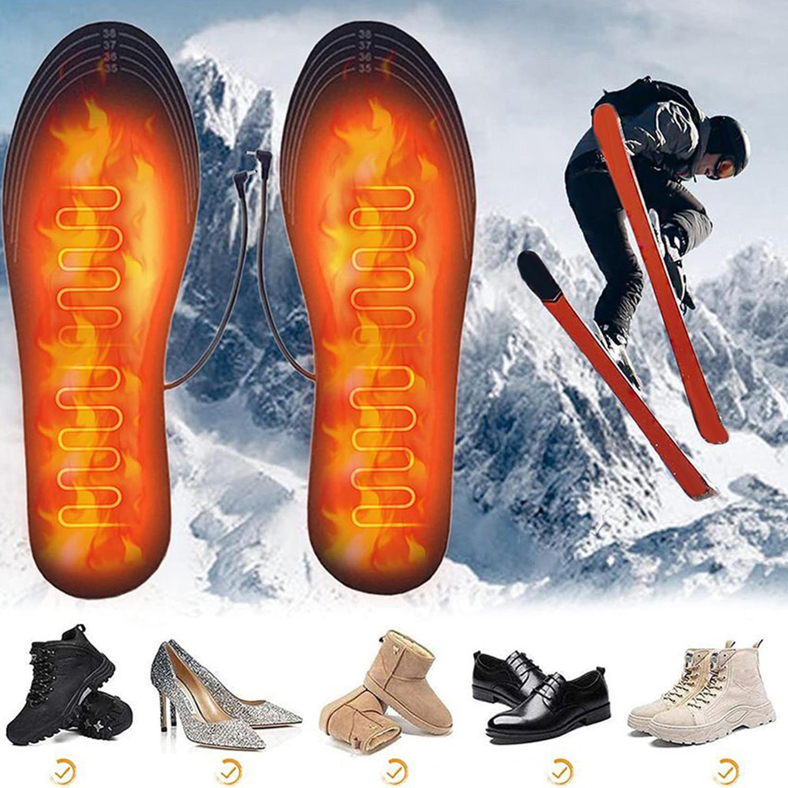 가열식 신발 깔창 재사용 가능한 USB 전원 열선 겨울 - Hunting Boot Insole 리뷰 및 가격
