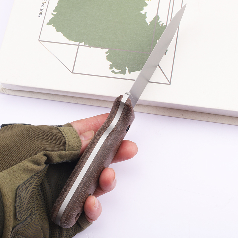 새로운 DC53 블레이드 리넨 핸들 통합 강철 야외 캠 - Outdoor Hunting Gifts 리뷰 및 가격