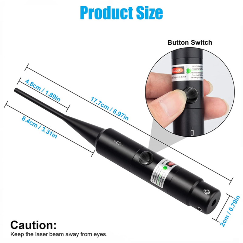 레이저 보어 사이트 콜리메이터 키트 .177 .22 구 - Laser Boresighter Kit 리뷰 및 가격