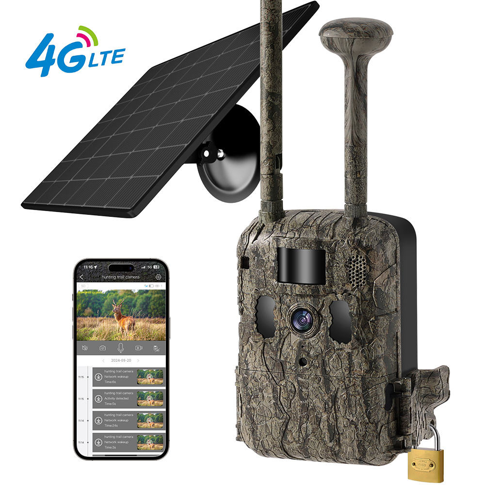T6 4G 태양광 LTE 사냥 카메라 무광 야간 투시  - Outdoor Hunting Camera Wireless 리뷰 및 가격