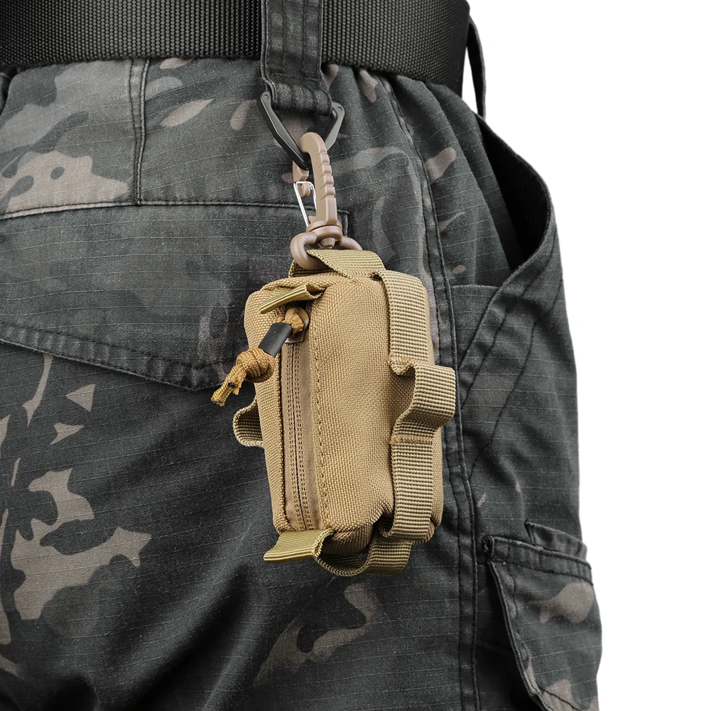 남녀공용 전술 EDC 파우치, 지퍼 키 카드홀더 파우치 - Hunting Outdoors Card 리뷰 및 가격