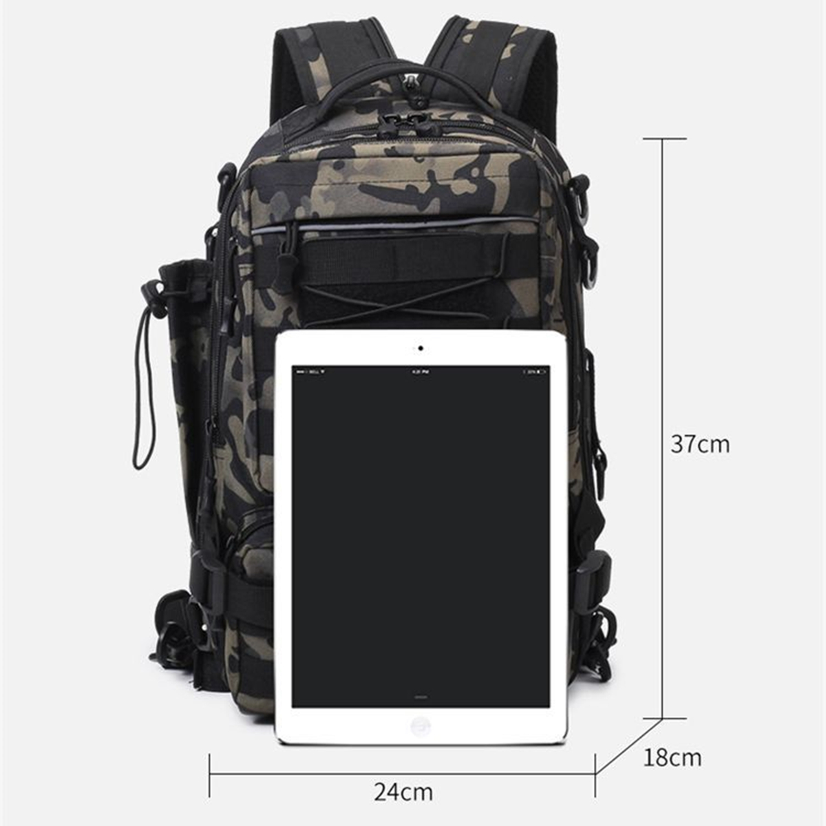 남성용 아웃도어 어깨 낚시 미끼 가방 낚시 도구 배낭  - Outdoor Hunting Gear Storage 리뷰 및 가격