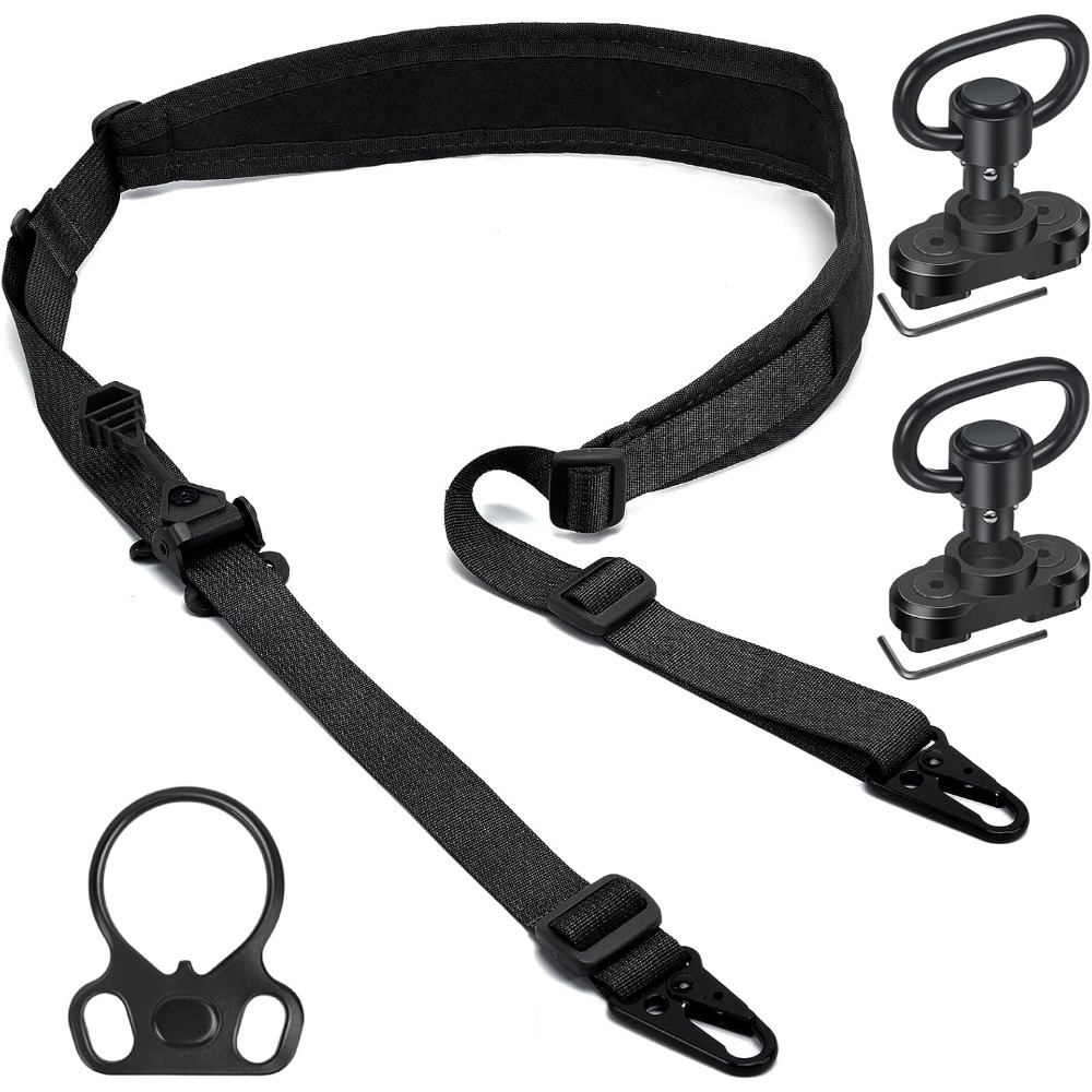 전술용 2포인트 라이플 슬링 QD 스위블 퀵 조절식 H - Rifle Sling Swivel 리뷰 및 가격