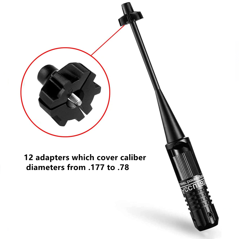 레이저 보어사이더 키트 12개 어댑터 .177 .22  - Laser Boresighter Kit 리뷰 및 가격