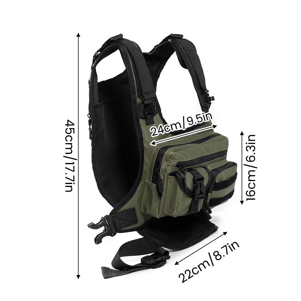 멀티 포켓 아웃도어 전술 조끼 통기성 메쉬 가슴 가방  - Outdoor Hunting Bag 리뷰 및 가격