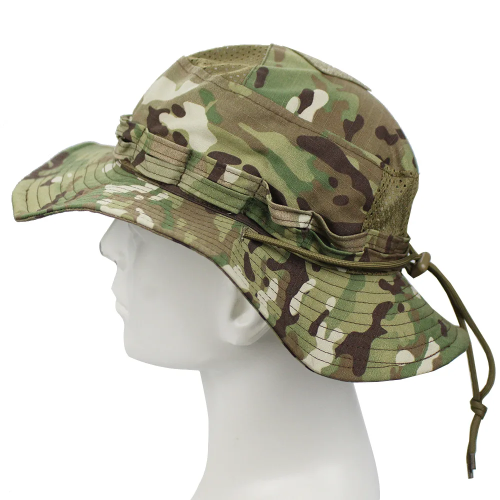 2.0 전술 부니 모자, 메쉬 카모 컴뱃 캡, 멀티캠  - Hunting Outdoor Hats 리뷰 및 가격