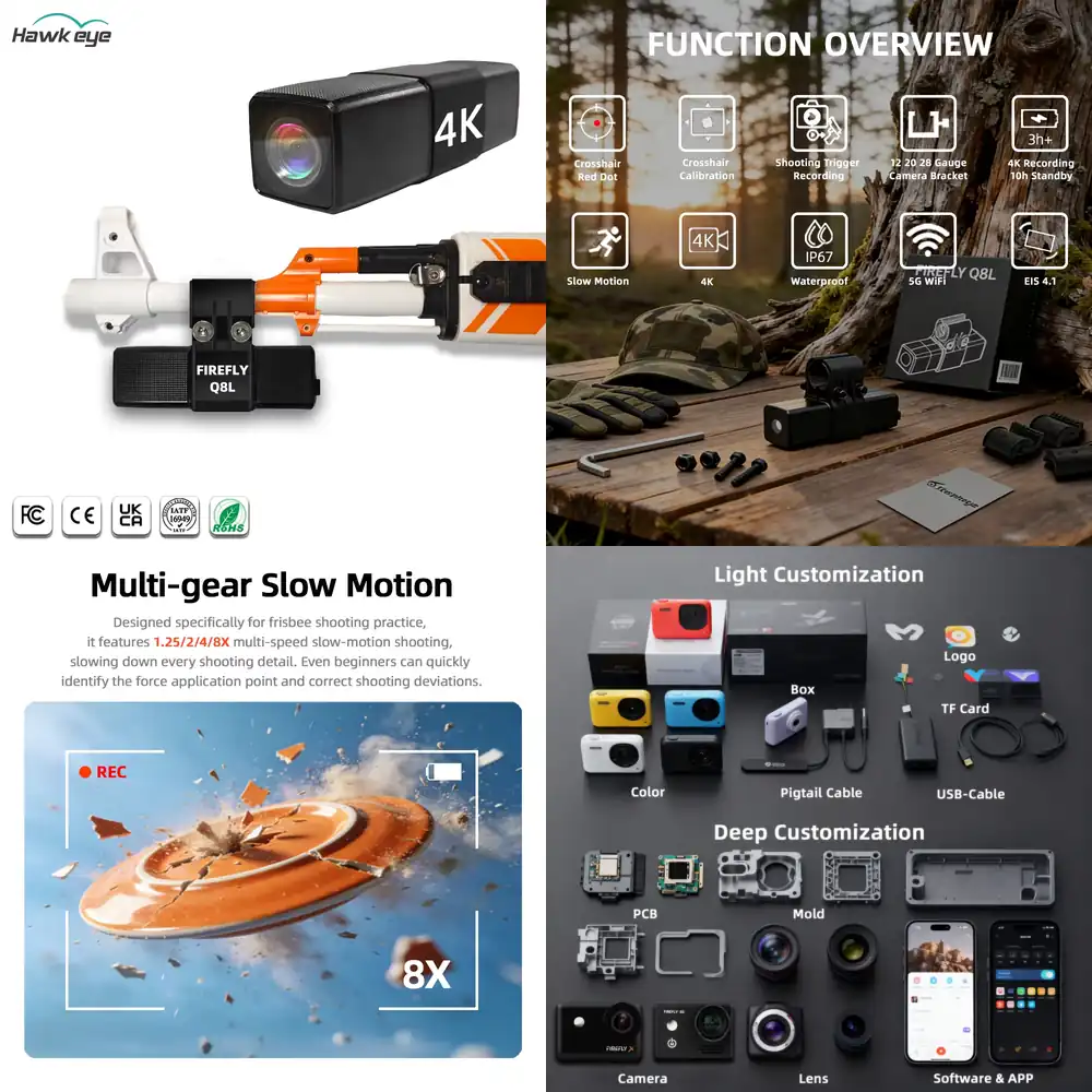 OEM 4K 사냥 카메라 파이어플라이 Q8 5G WiF - Outdoor Hunting Camera Wireless 리뷰 및 가격