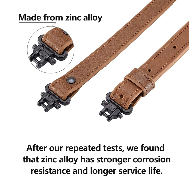 Raiseek 라이플 건 슬링 버팔로 숨기기 가죽, 밀 - Rifle Sling Swivel 리뷰 및 가격