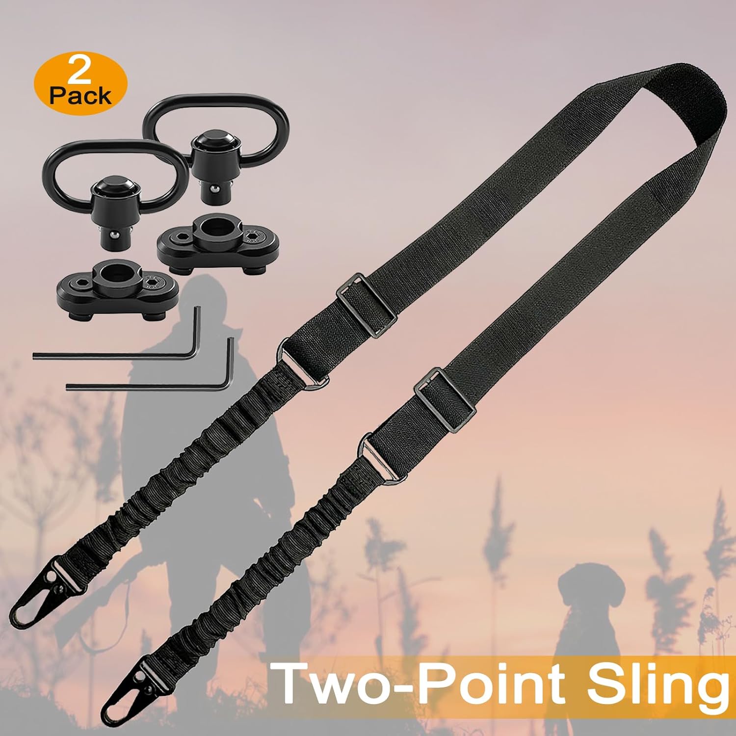 2포인트 QD 라이플 슬링 (길이 조절 가능) 멀티 미 - Rifle Sling Swivel 리뷰 및 가격