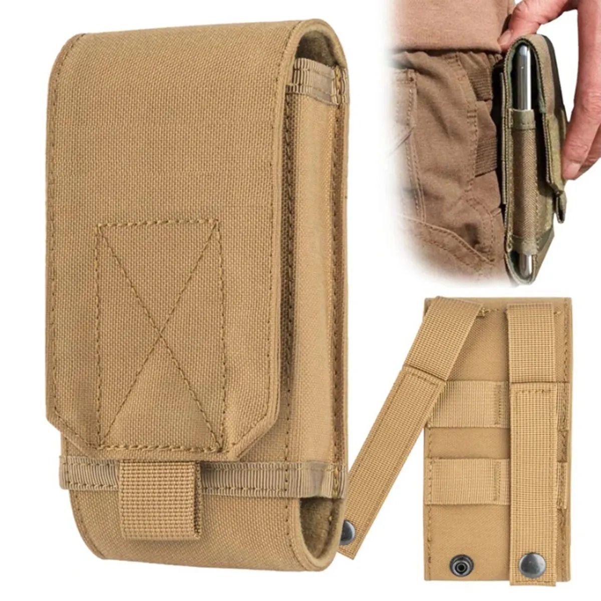 몰레 레이저 파우치 전술 휴대폰 벨트 EDC 파우치 홀 - Outdoor Hunting Belt 리뷰 및 가격