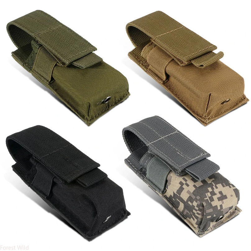 전술용 탄창 파우치 싱글 권총 탄창 가방 몰리 플래시라 - Outdoor Hunting Gear Storage 리뷰 및 가격