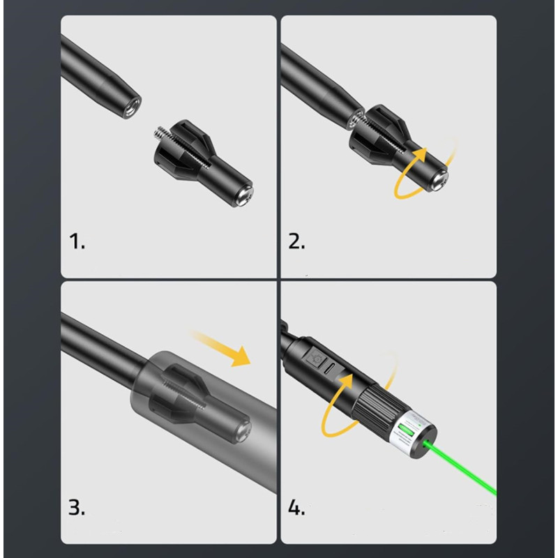 충전식 레이저 보어 사이트 키트 .17 .177 .22 - Laser Boresighter Kit 리뷰 및 가격